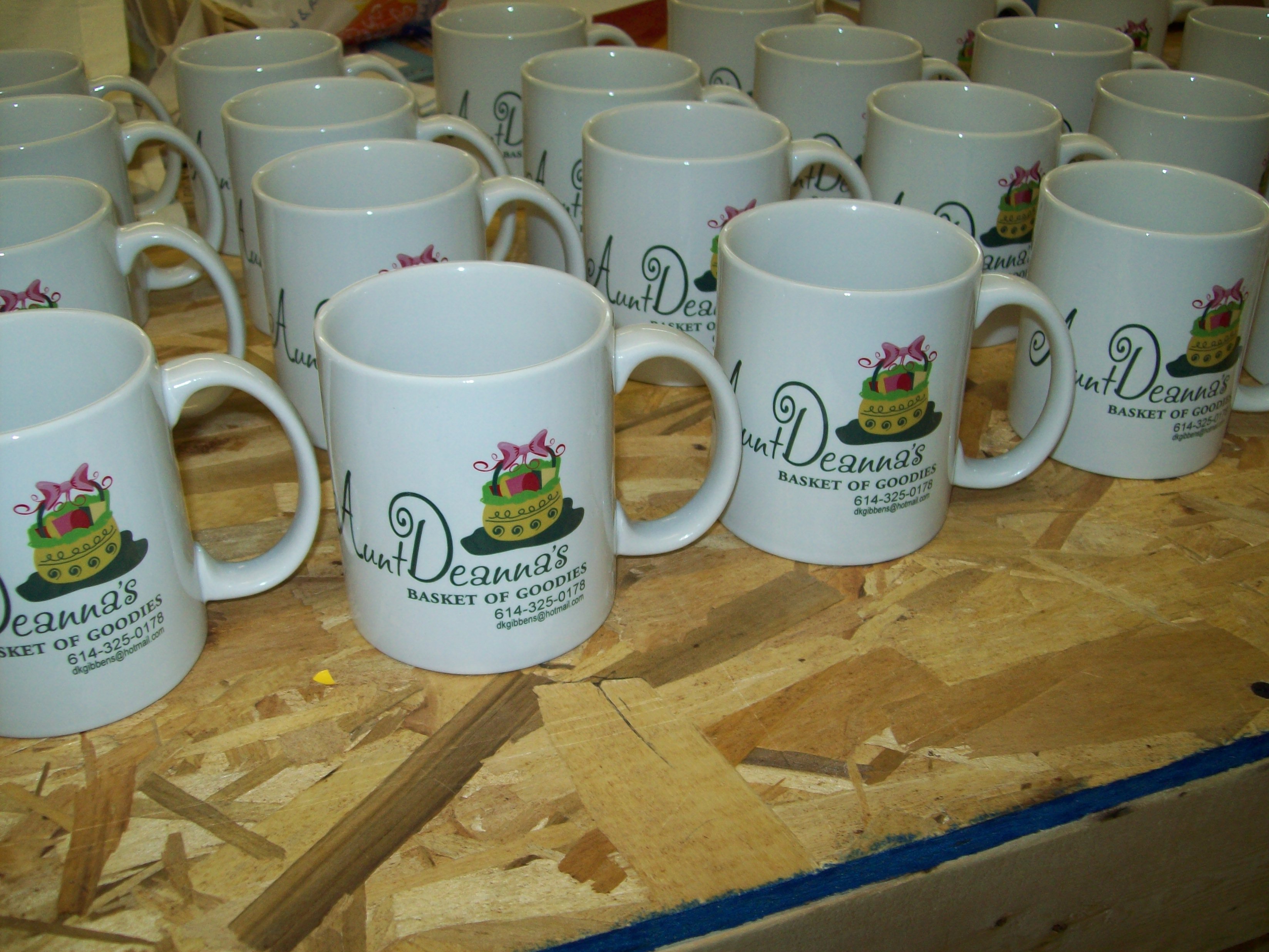 coffee mugs made with sublimation printing